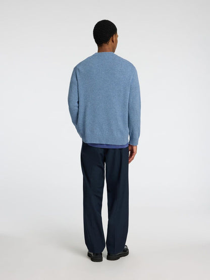 SELECTED HOMME Wool Pullover BLUE