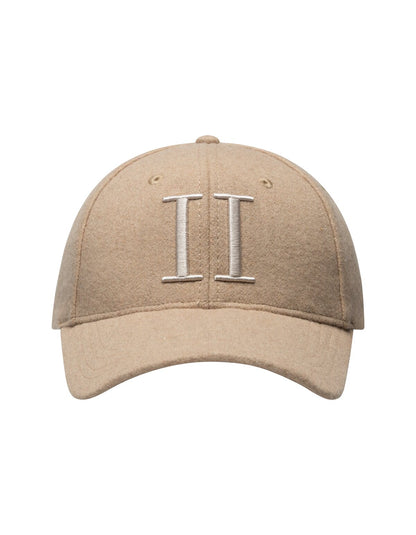 LES DEUX Wool Baseball Cap SAND