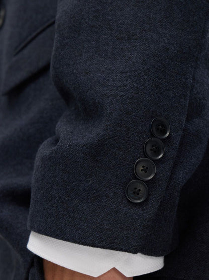 SELECTED HOMME Wool Suit Jacket 444 NAVY