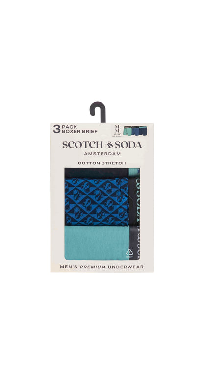 SCOTCH AND SODA 3PK Underwear MULTI