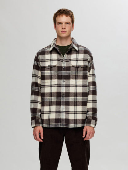 SELECTED HOMME Check Overshirt