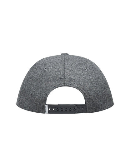 LES DEUX Wool Baseball Cap GREY