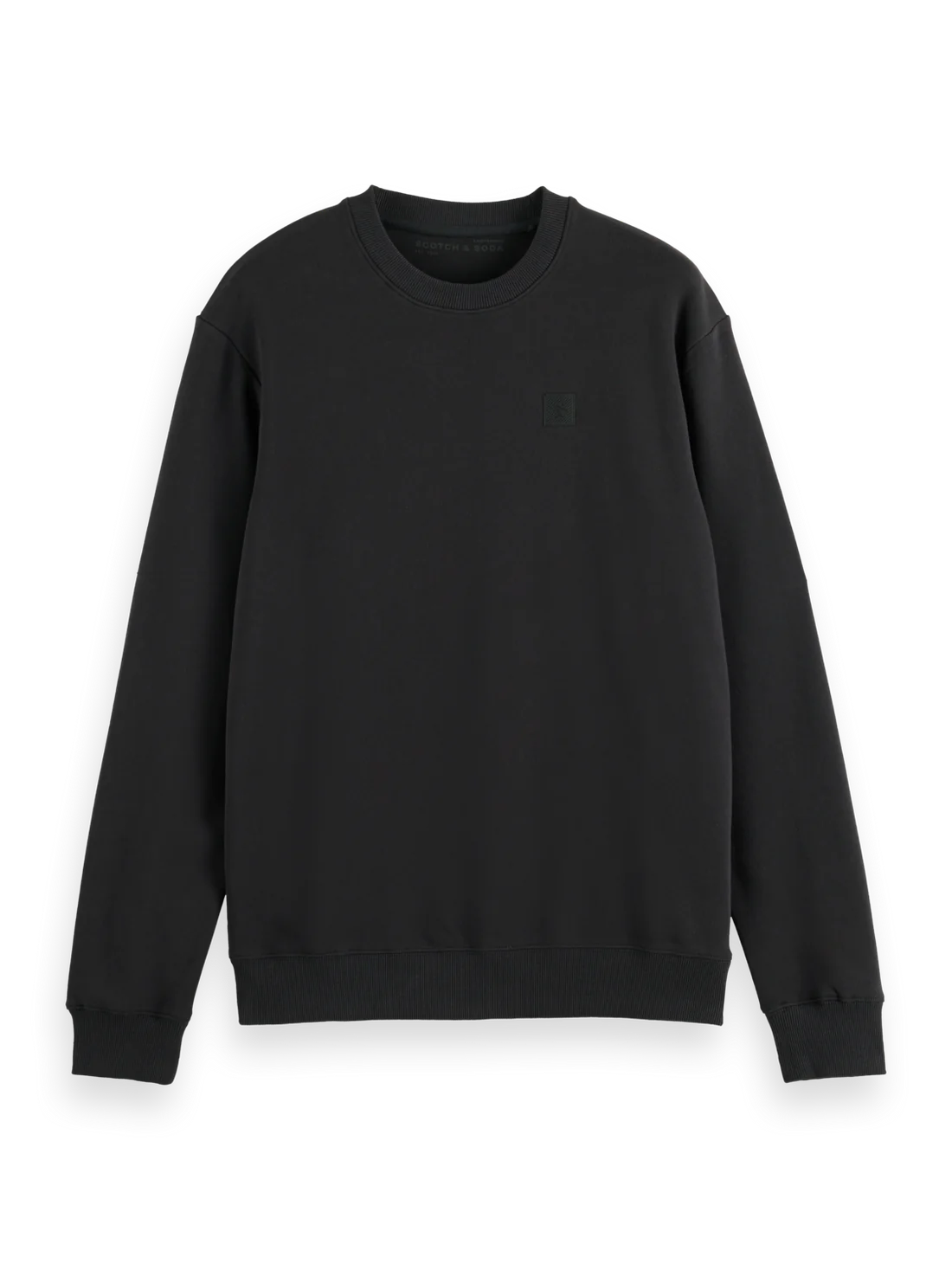 SCOTCH AND SODA Crew Neck BLACK