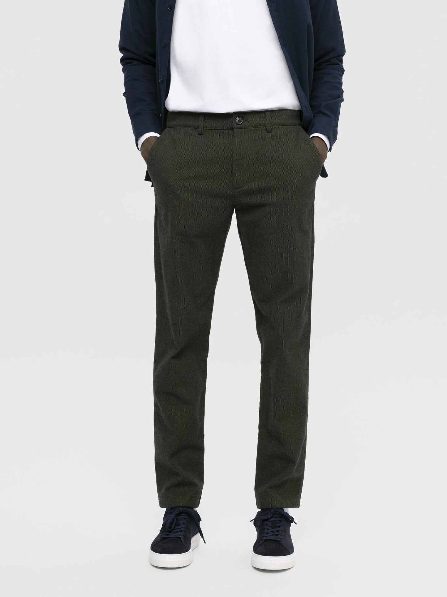 SELECTED HOMME 175 Twill Chino GREEN