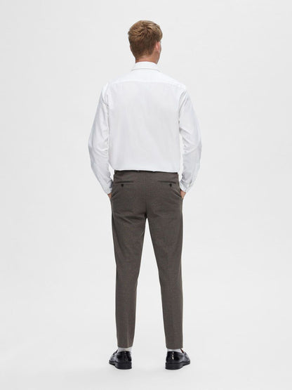 SELECTED HOMME Suit Pants 888 BROWN