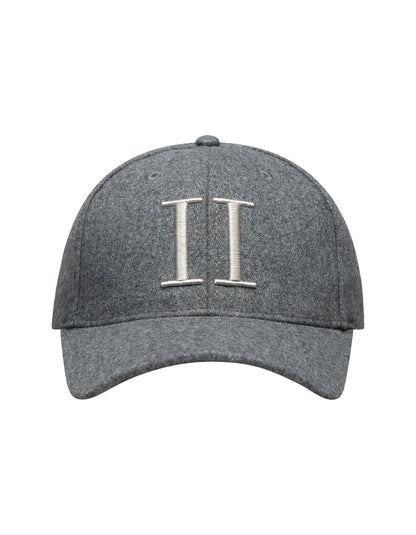 LES DEUX Wool Baseball Cap GREY