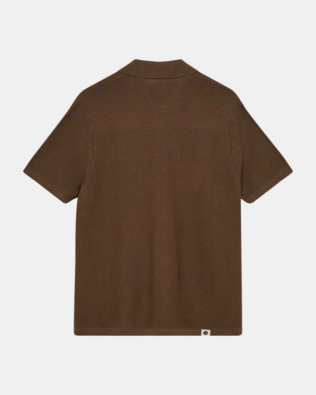 ANERKJENDT SS Knit Shirt BROWN