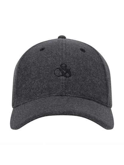 SCOTCH AND SODA WOOL ADJUSTABLE CAP GRAY