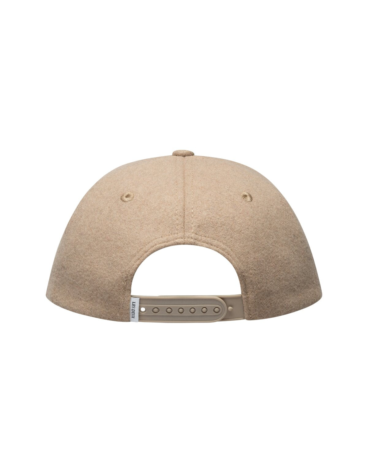 LES DEUX Wool Baseball Cap SAND