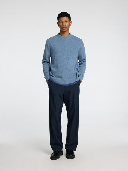 SELECTED HOMME Wool Pullover BLUE