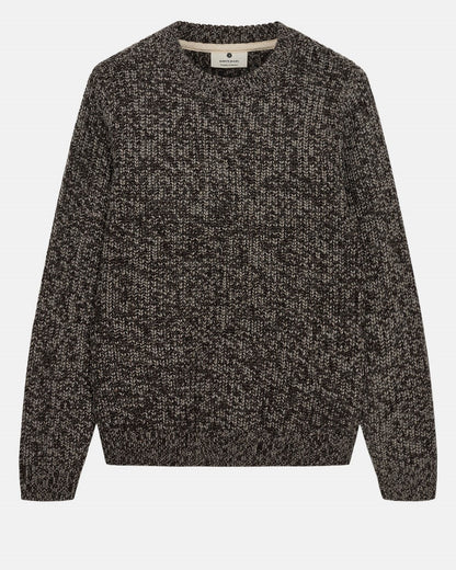 ANERKJENDT Heavy Knit BROWN