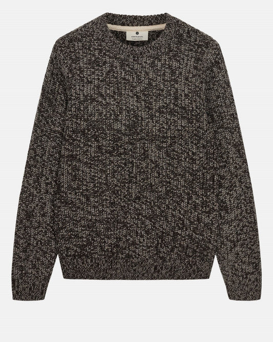 ANERKJENDT Heavy Knit BROWN