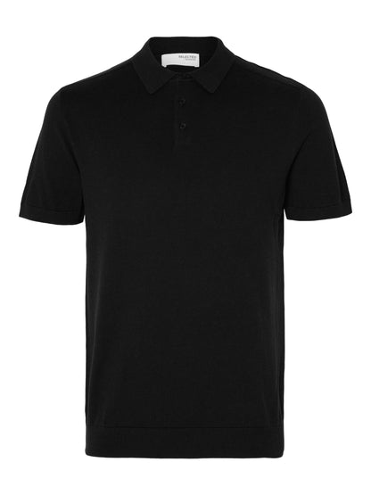 SELECTED HOMME Polo Black