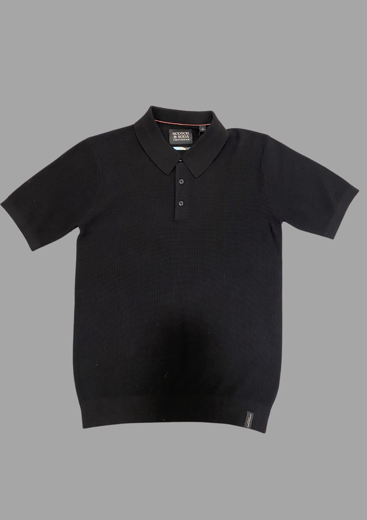 SCOTCH AND SODA Polo Shirt BACK