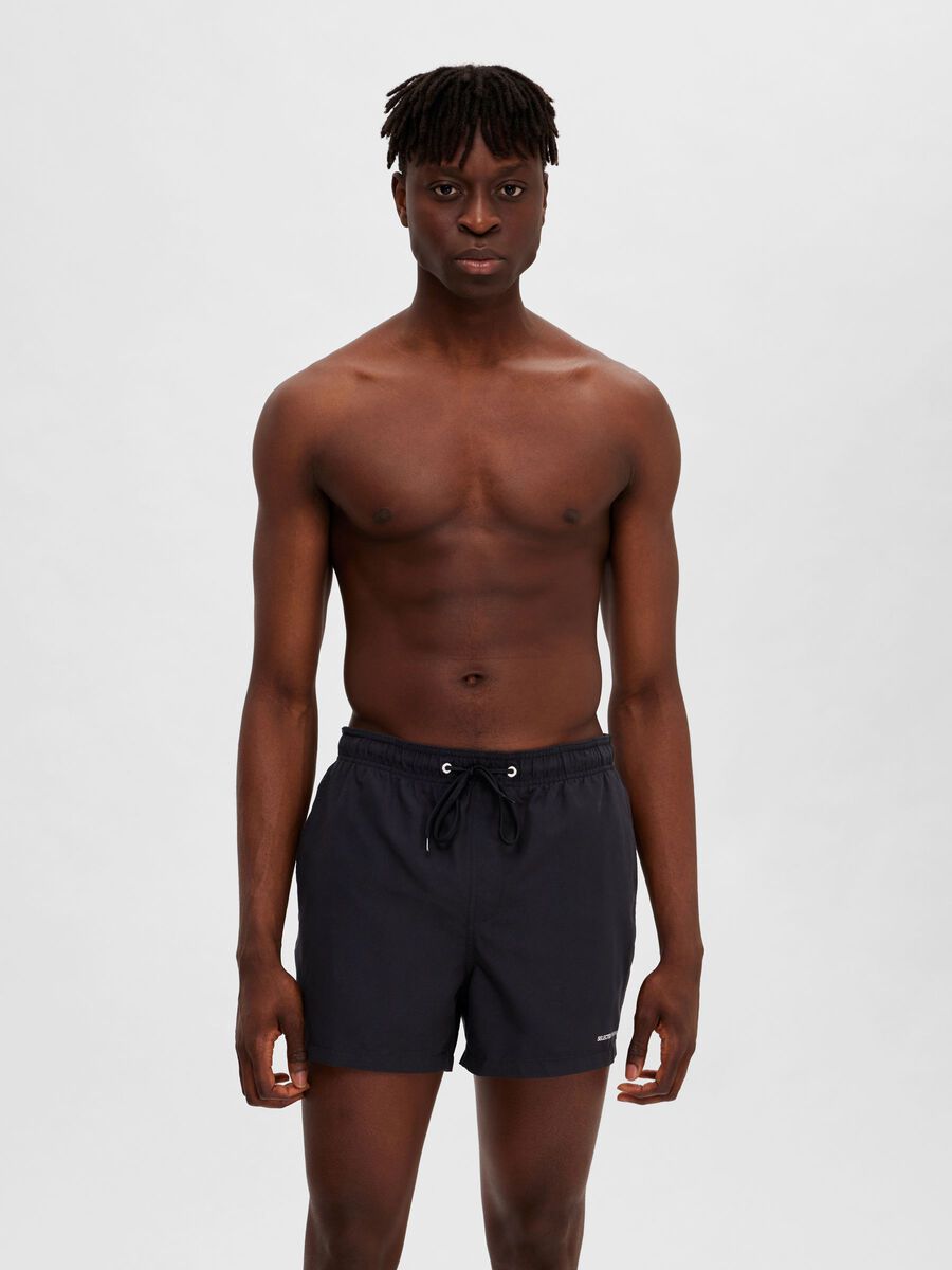 mens black swim shorts